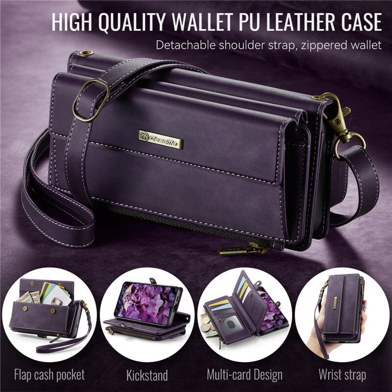 CaseMe Samsung Galaxy A57 Crossbody Wallet Case