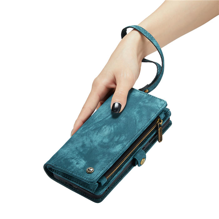 CaseMe Samsung Galaxy S20 Zipper Wallet Magnetic Detachable 2 in 1 Case