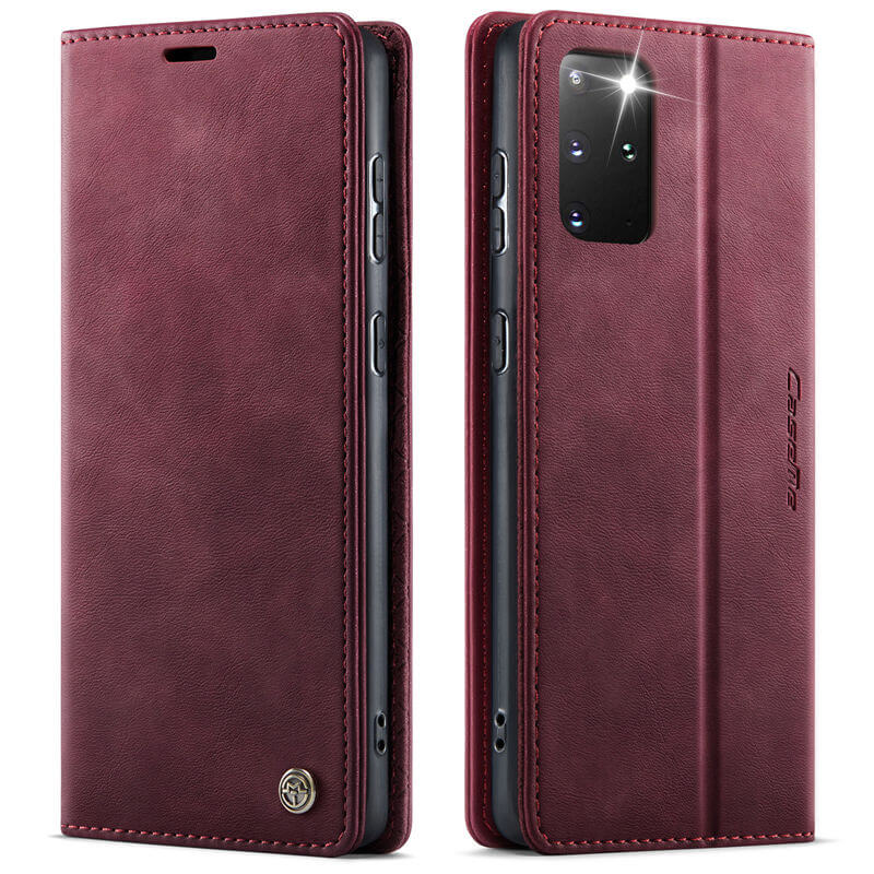 CaseMe Samsung Galaxy S20 Plus Magnetic Wallet Case with RFID Blocking