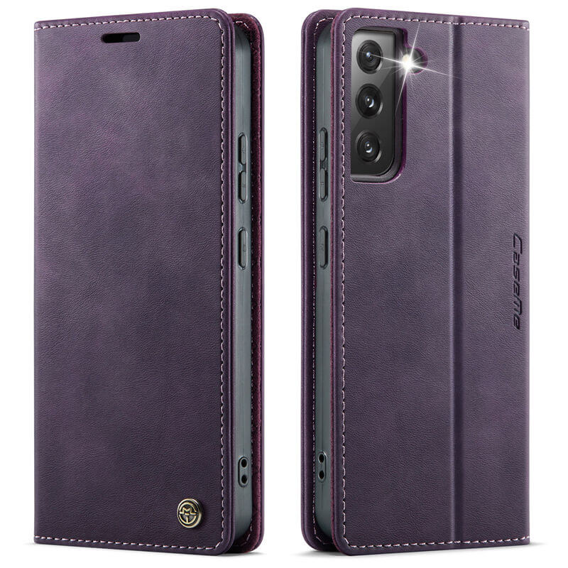 CaseMe Samsung Galaxy S22 Plus Magnetic Wallet Case with RFID Blocking