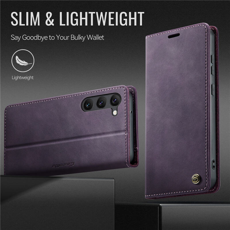 CaseMe Samsung Galaxy S23 Magnetic Wallet Case with RFID Blocking