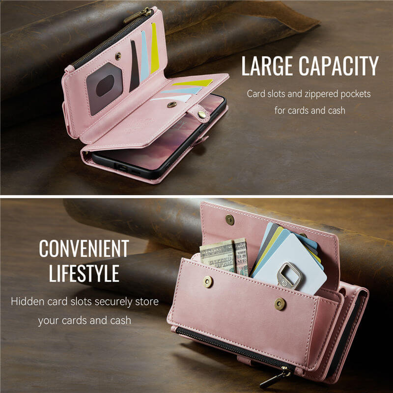 CaseMe Samsung Galaxy S24 FE Crossbody Wallet Case