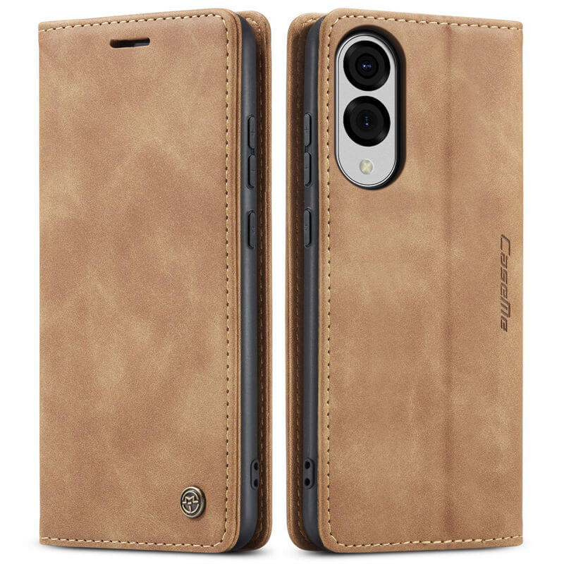 CaseMe Samsung Galaxy S25 Edge Wallet Suede Leather Case