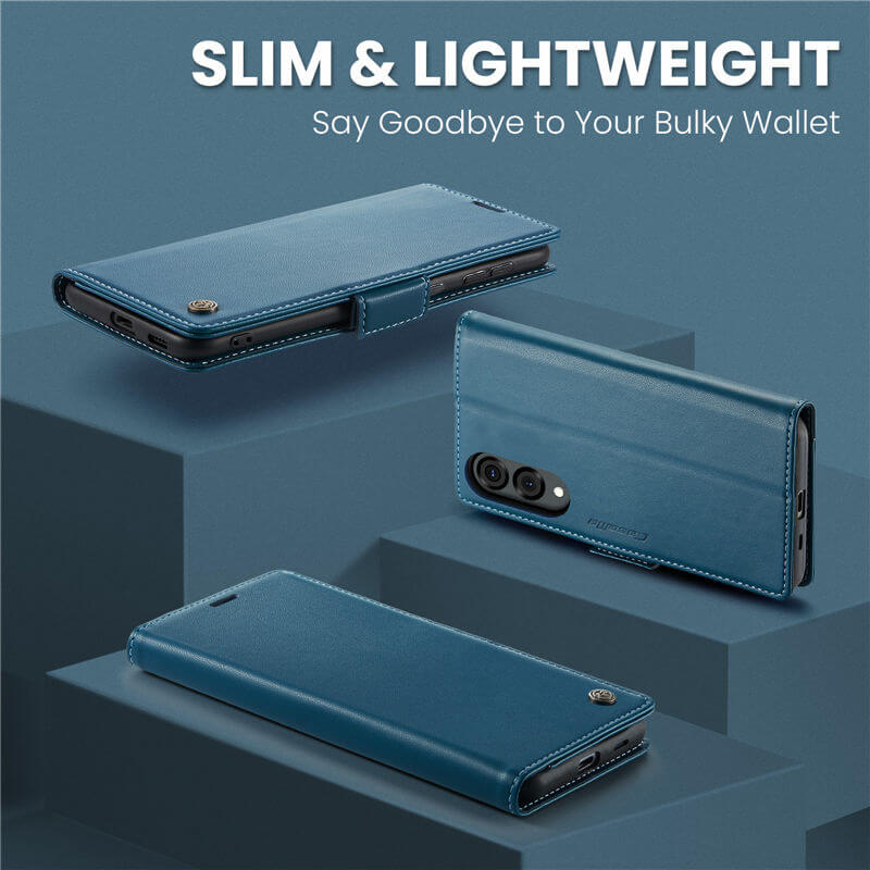 CaseMe Samsung Galaxy S25 Edge Wallet RFID Blocking Case