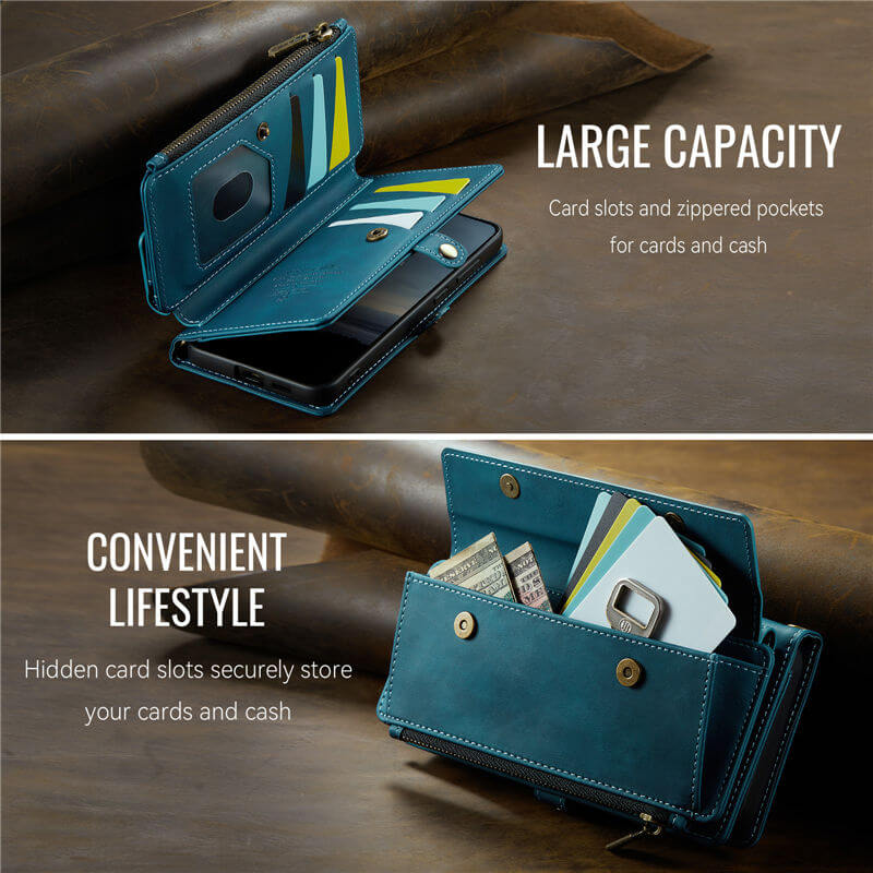 CaseMe Samsung Galaxy S25 Edge Crossbody Wallet Case