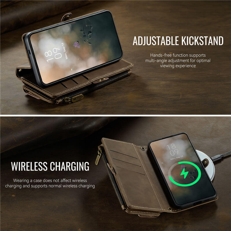 CaseMe Samsung Galaxy S25 Edge Crossbody Wallet Case