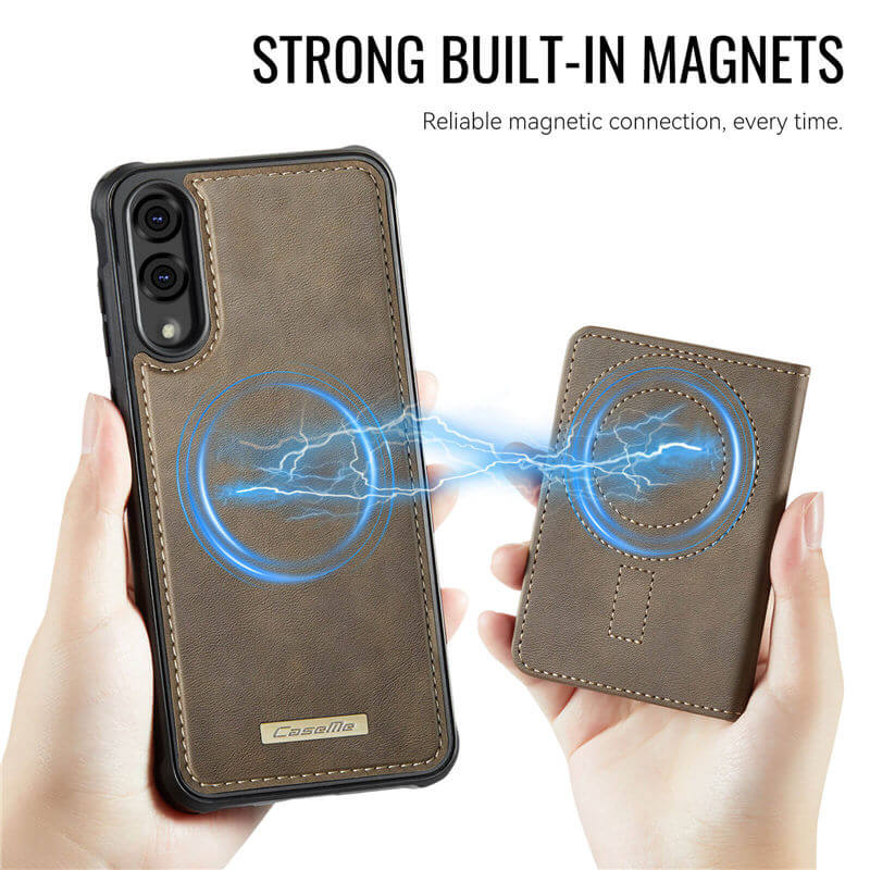 CaseMe Samsung Galaxy S25 Edge 2-in-1 Detachable Magnetic Wallet Case