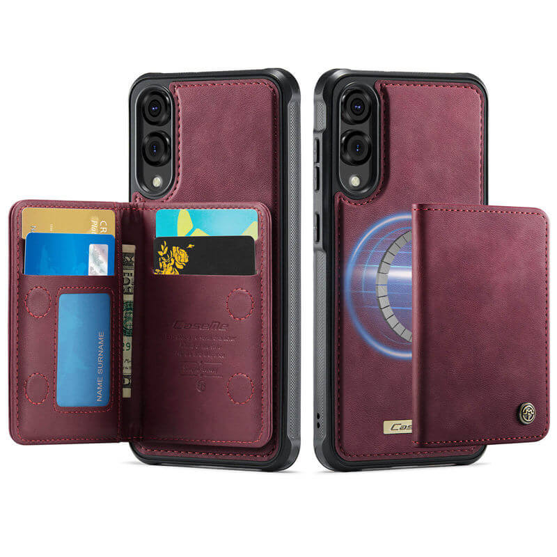 CaseMe Samsung Galaxy S25 Edge 2-in-1 Detachable Magnetic Wallet Case