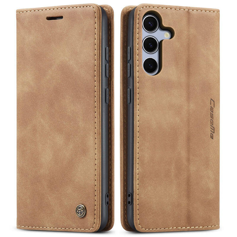 CaseMe Samsung Galaxy S25 FE Wallet Suede Leather Case