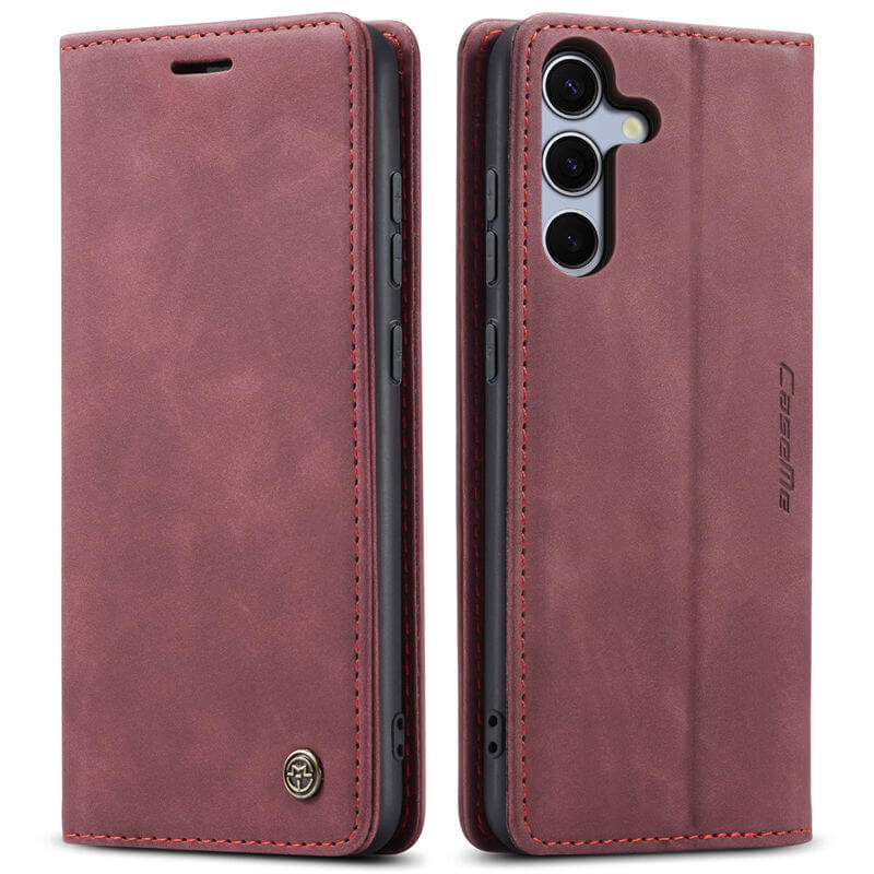 CaseMe Samsung Galaxy S25 FE Wallet Suede Leather Case
