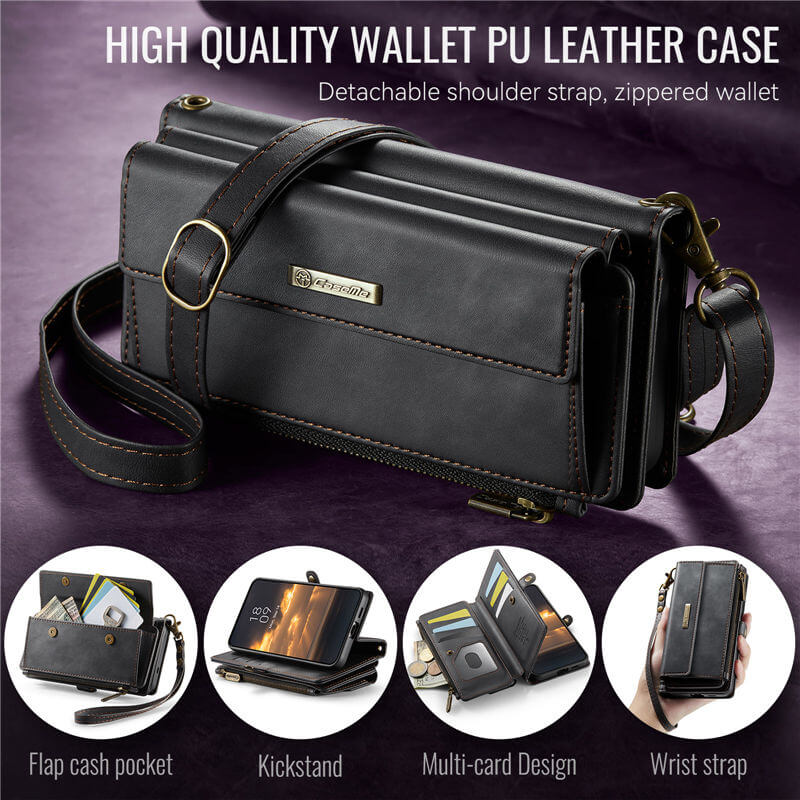 CaseMe Samsung Galaxy S26 Plus Crossbody Wallet Case
