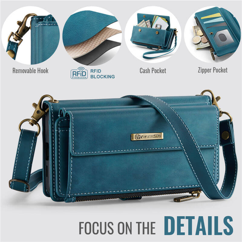 CaseMe Samsung Galaxy S26 Plus Crossbody Wallet Case
