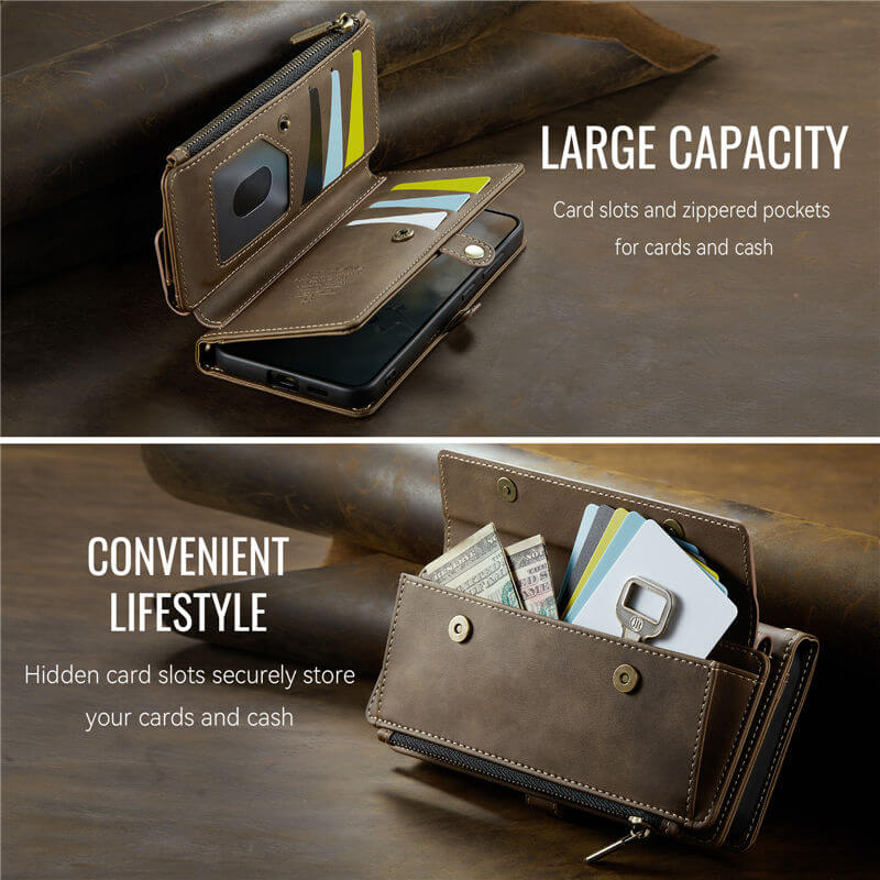CaseMe Samsung Galaxy S26 Plus Crossbody Wallet Case