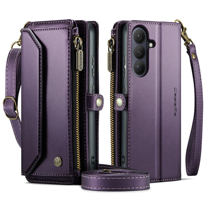 CaseMe Samsung Galaxy S26 Plus Wallet RFID Blocking Crossbody Phone Case