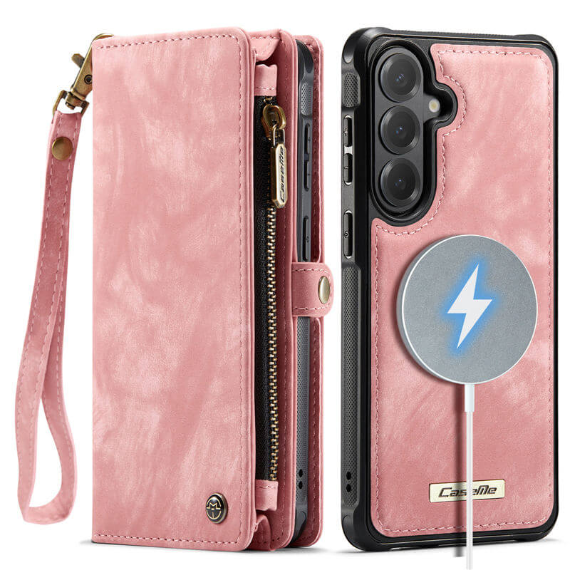 CaseMe Samsung Galaxy S26 Plus 2-in-1 Magnetic RFID Wallet Case