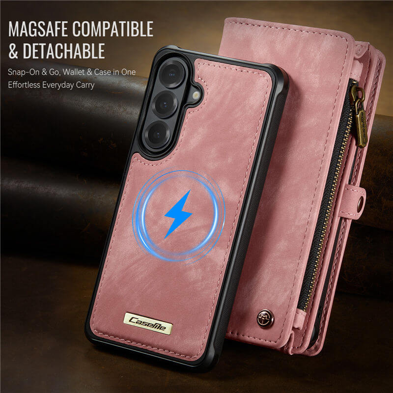 CaseMe Samsung Galaxy S26 Plus 2-in-1 Magnetic RFID Wallet Case