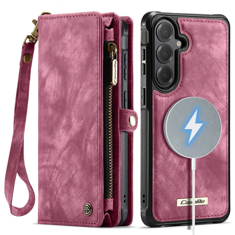 CaseMe Samsung Galaxy S26 Plus 2-in-1 Magnetic RFID Wallet Case