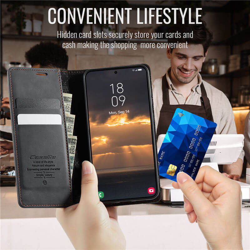 CaseMe Samsung Galaxy S26 Plus Magnetic Wallet Case