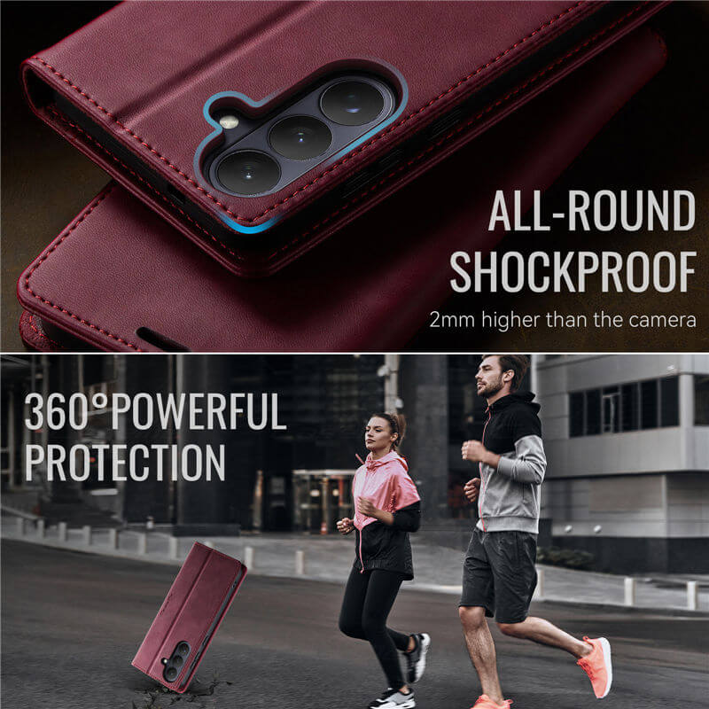 CaseMe Samsung Galaxy S26 Magnetic Wallet Case