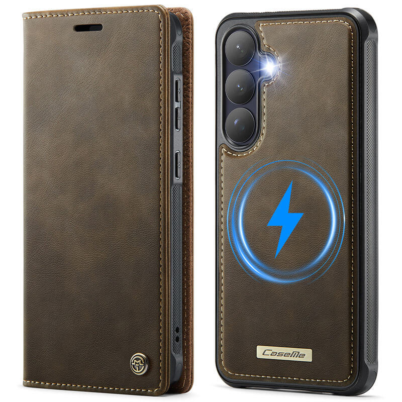 CaseMe Samsung Galaxy S26 2-in-1 Magnetic Wallet Case