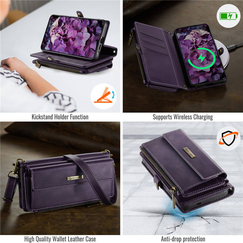 CaseMe Samsung Galaxy S26 Ultra Crossbody Wallet Case