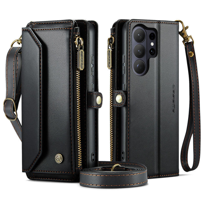 CaseMe Samsung Galaxy S26 Ultra Wallet RFID Blocking Crossbody Phone Case