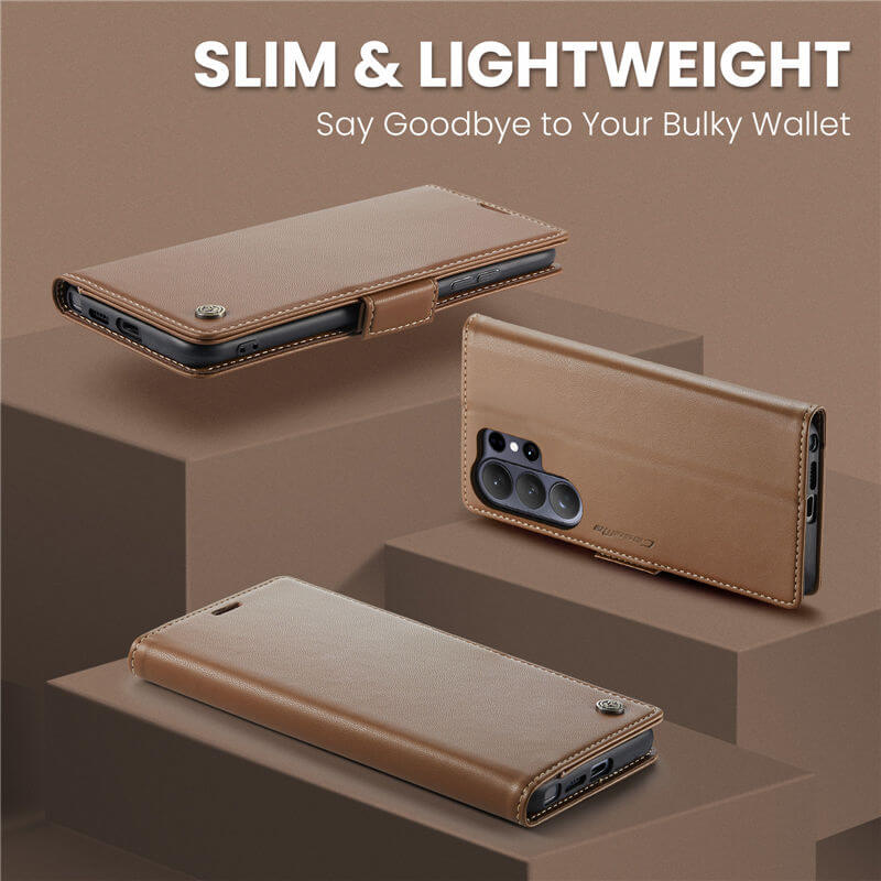 CaseMe Samsung Galaxy S26 Ultra Wallet RFID Blocking Case