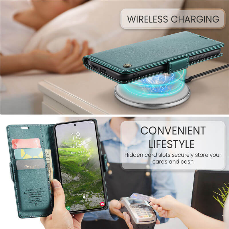 CaseMe Samsung Galaxy S26 Ultra Wallet RFID Blocking Case