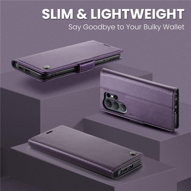 CaseMe Samsung Galaxy S26 Ultra Wallet RFID Blocking Case