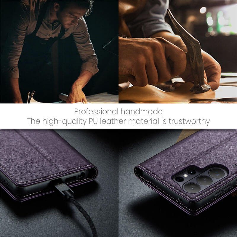 CaseMe Samsung Galaxy S26 Ultra Wallet RFID Blocking Case