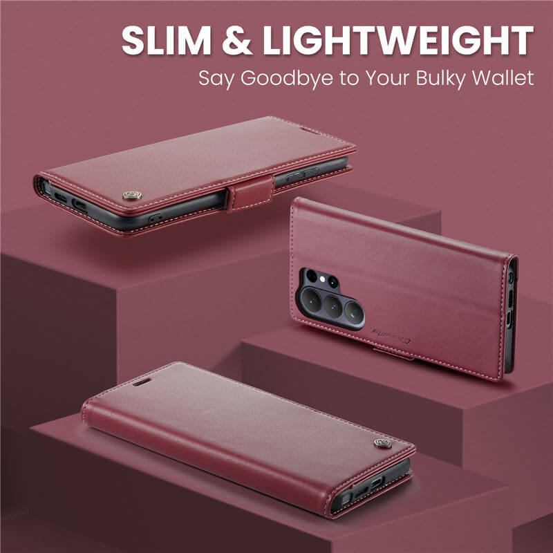 CaseMe Samsung Galaxy S26 Ultra Wallet RFID Blocking Case