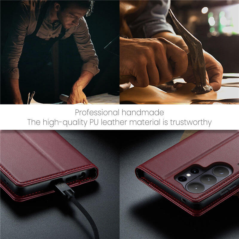 CaseMe Samsung Galaxy S26 Ultra Wallet RFID Blocking Case