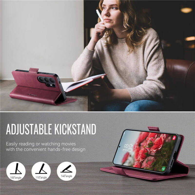 CaseMe Samsung Galaxy S26 Ultra Magnetic Wallet Case