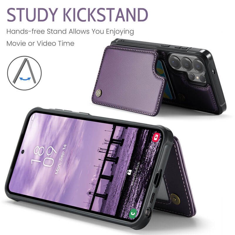 CaseMe Samsung Galaxy S26 Ultra RFID Blocking Card Holder Case