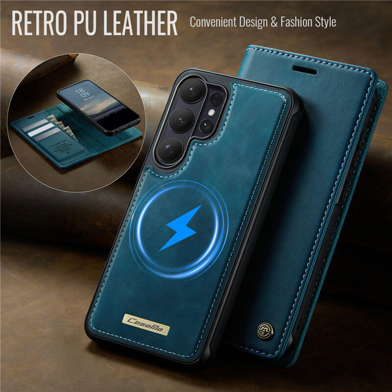 CaseMe Samsung Galaxy S26 Ultra 2-in-1 Magnetic Wallet Case