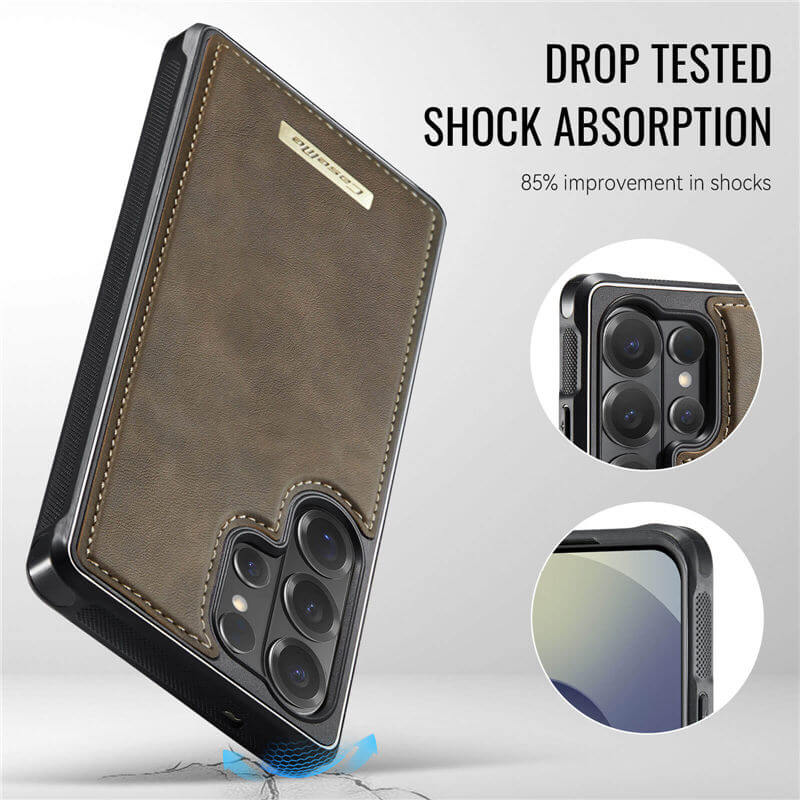 CaseMe Samsung Galaxy S26 Ultra 2-in-1 Detachable Magnetic Wallet Case