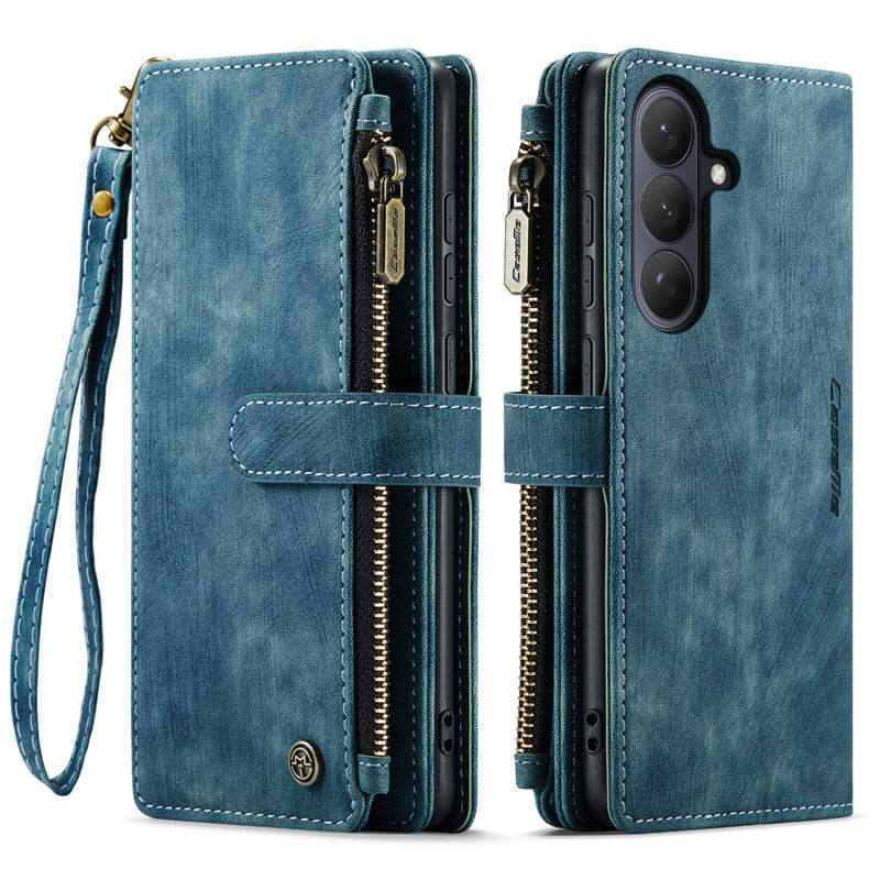 CaseMe Samsung Galaxy S26 Wallet Case with Wrist Strap