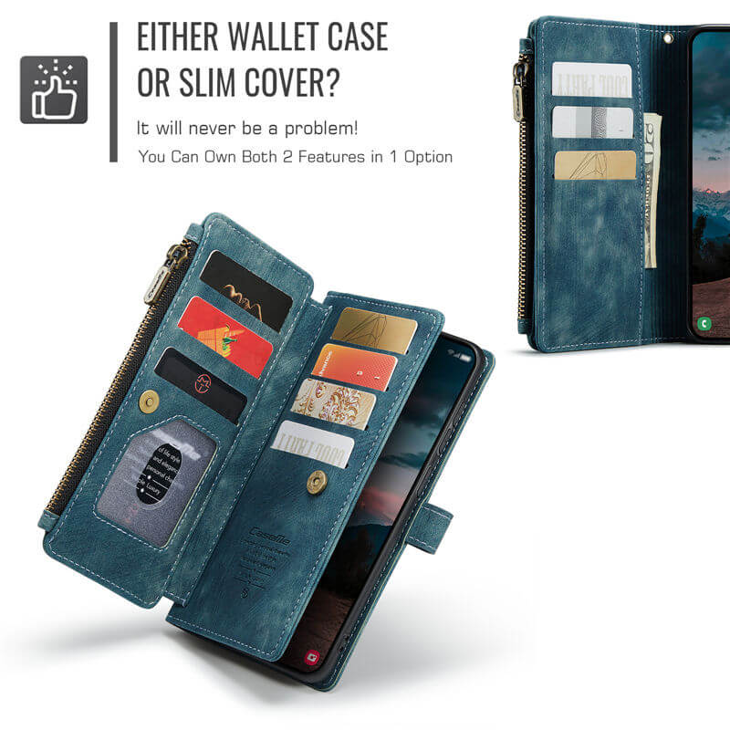 CaseMe Samsung Galaxy S26 Wallet Case with Wrist Strap
