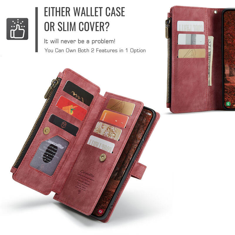 CaseMe Samsung Galaxy S26 Plus Wallet Case with Wrist Strap