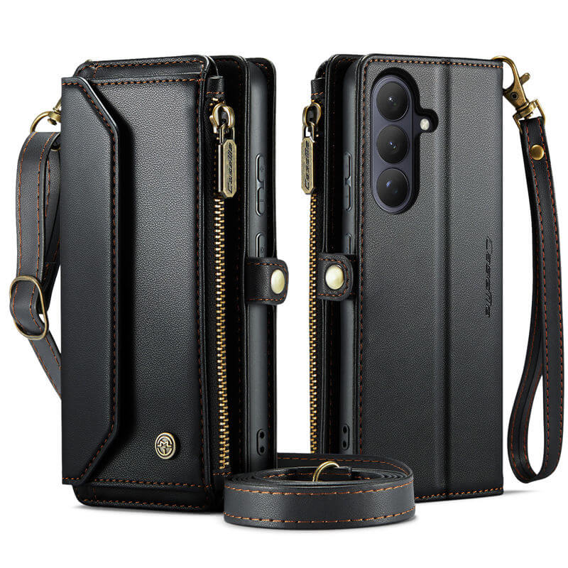 CaseMe Samsung Galaxy S26 Wallet RFID Blocking Crossbody Phone Case