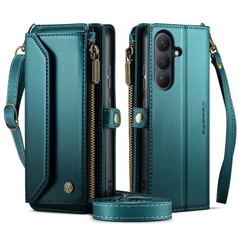 CaseMe Samsung Galaxy S26 Wallet RFID Blocking Crossbody Phone Case