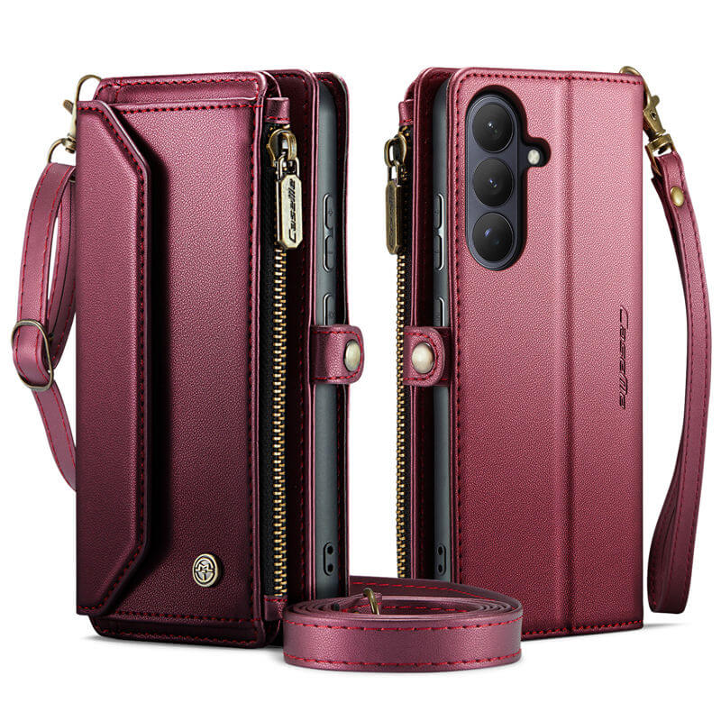 CaseMe Samsung Galaxy S26 Wallet RFID Blocking Crossbody Phone Case