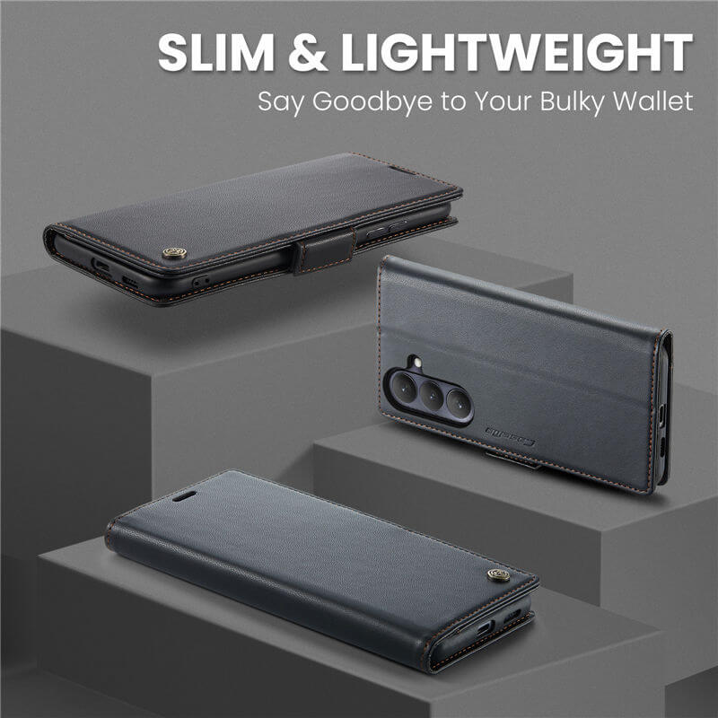 CaseMe Samsung Galaxy S26 Plus Wallet RFID Blocking Case