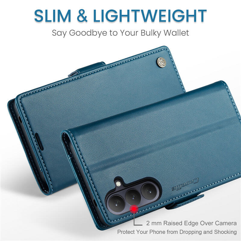 CaseMe Samsung Galaxy S26 Wallet RFID Blocking Case