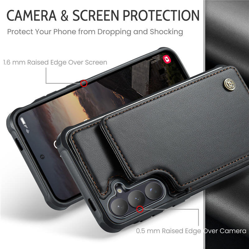 CaseMe Samsung Galaxy S26 RFID Blocking Card Holder Case