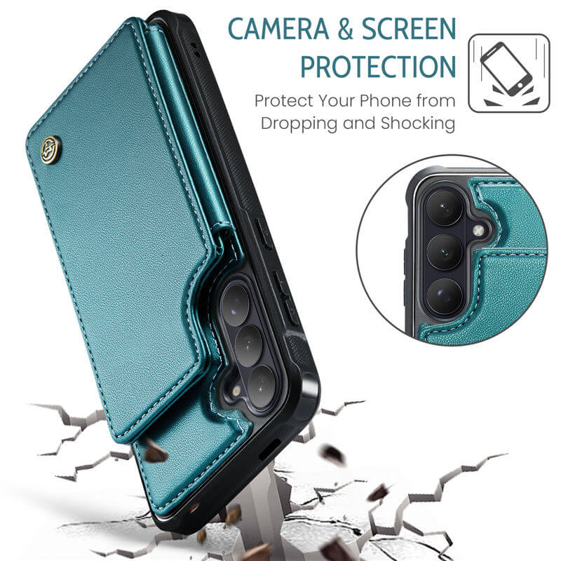 CaseMe Samsung Galaxy S26 RFID Blocking Card Holder Case
