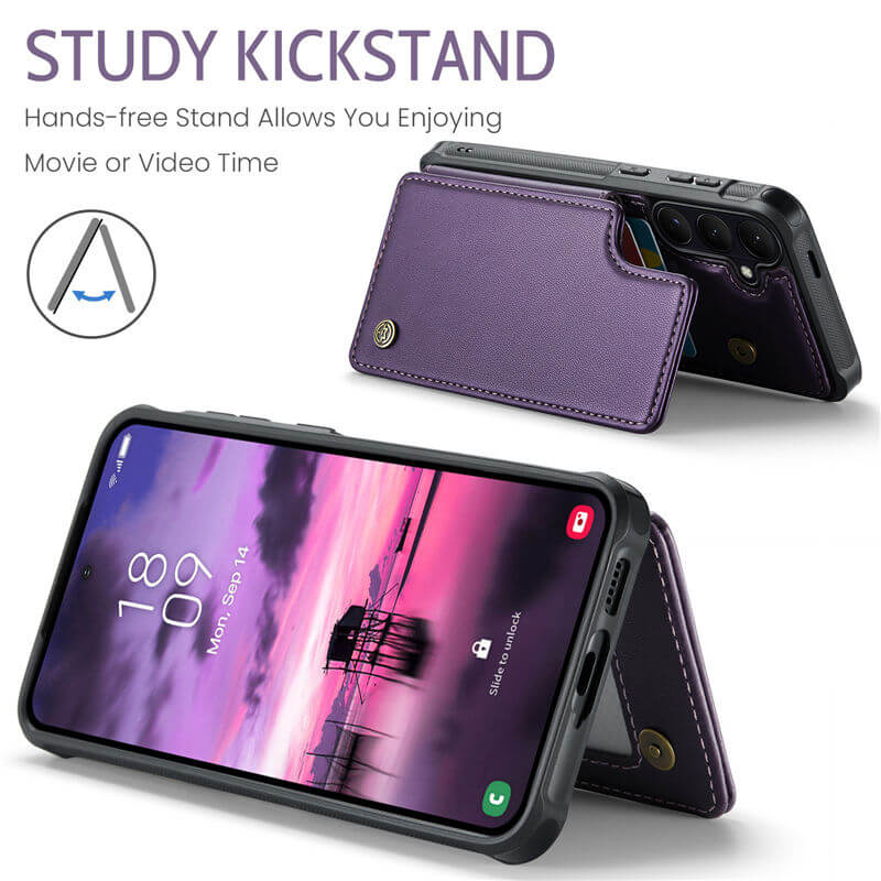 CaseMe Samsung Galaxy S26 RFID Blocking Card Holder Case