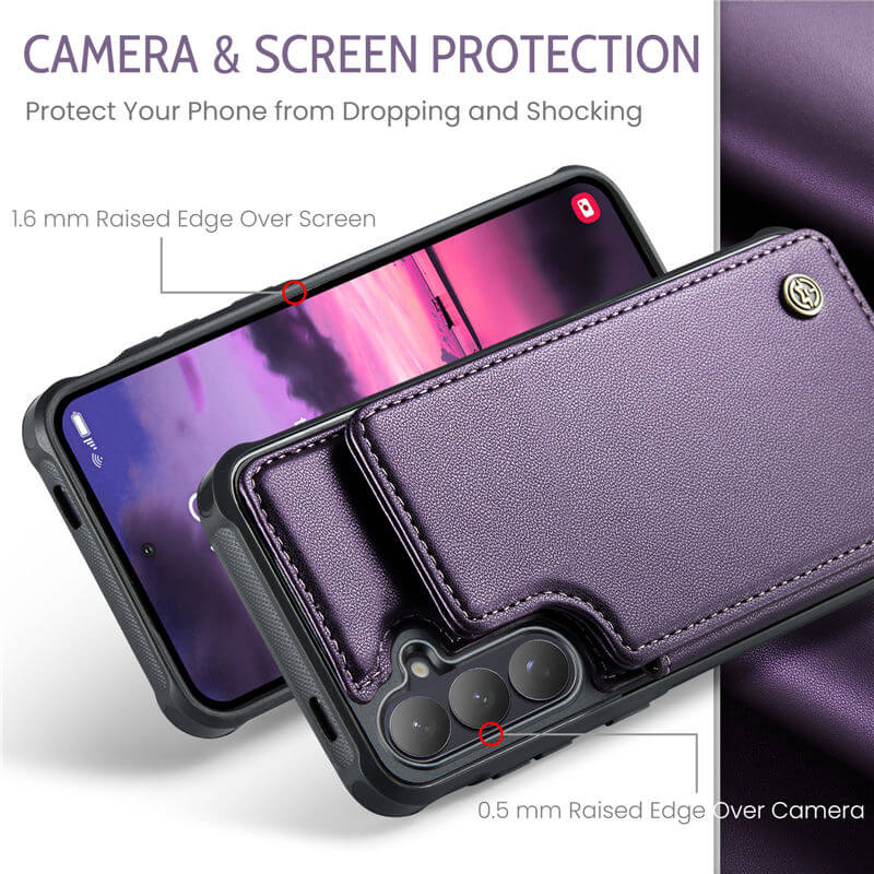 CaseMe Samsung Galaxy S26 RFID Blocking Card Holder Case