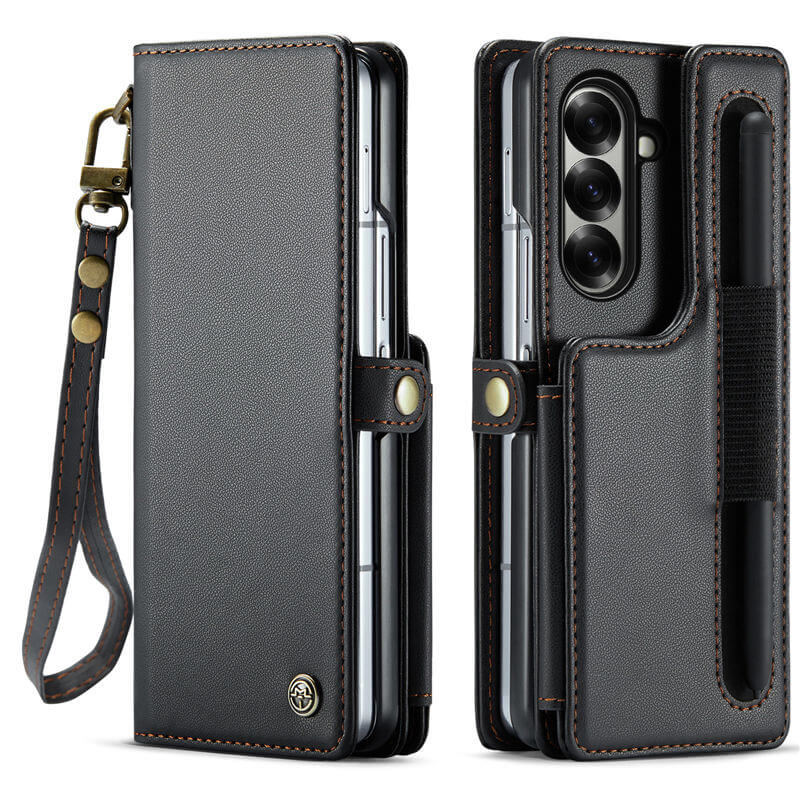 CaseMe Samsung Galaxy Z Fold7 Wallet RFID Blocking Kickstand Case