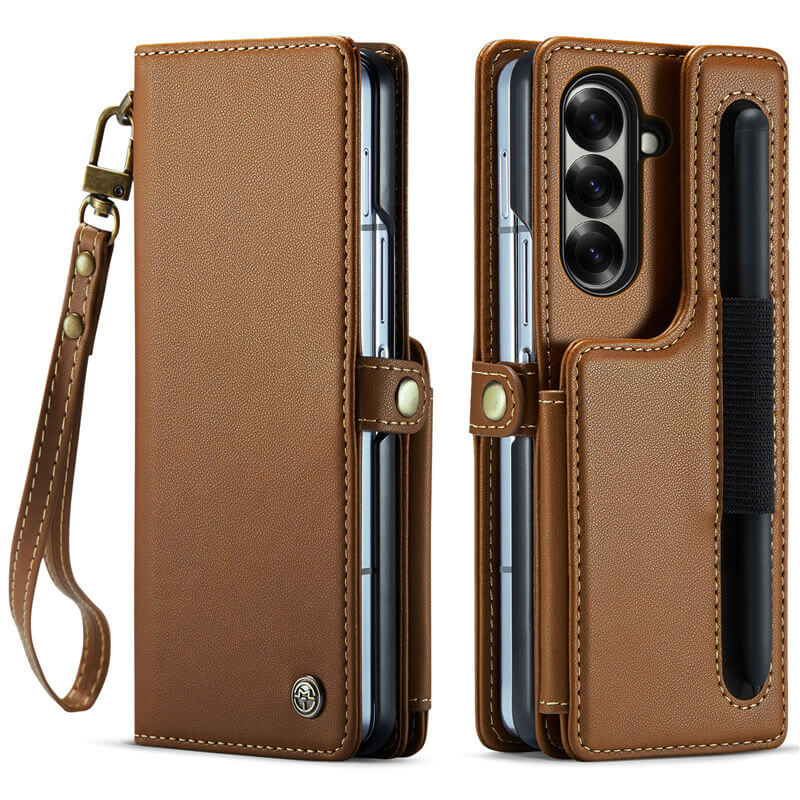 CaseMe Samsung Galaxy Z Fold7 Wallet RFID Blocking Kickstand Case